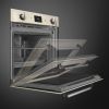Smeg SOP6900TP Victoria 60cm Built-In Traditional pyro Single Oven, Cream A Rated