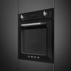 Smeg SOP6902S2PN Victoria 60cm Built-In SteamOne Single Oven with Pyrolytic Cleaning, Black A+ Rated