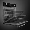 Smeg SOP6902S2PN Victoria 60cm Built-In SteamOne Single Oven with Pyrolytic Cleaning, Black A+ Rated