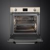 Smeg SOP6902S2PP Victoria 60cm Built-In SteamOne Single Oven with Pyrolytic Cleaning, Cream A+ Rated