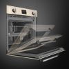 Smeg SOP6902S2PP Victoria 60cm Built-In SteamOne Single Oven with Pyrolytic Cleaning, Cream A+ Rated