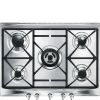 Smeg SR275XGH2 69cm Cucina Gas Hob - Stainless Steel