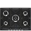 Smeg SR975NGH 69cm Victoria 5 Burner Gas Hob - Black