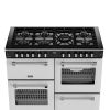 Stoves ST DX RCA RICH 110DF IWH Richmond Deluxe 110cm Dual Fuel Range Cooker in Icy White A Rated