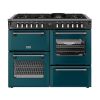 Stoves ST DX RCA RICH 110DF DMA Richmond Deluxe 110cm Dual Fuel Range Cooker in Deep Marine A Rated