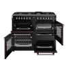 Stoves ST DX RCA RICH 110DF GAR Richmond Deluxe 110cm Dual Fuel Range Cooker in Garnet Red A Rated