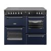Stoves ST DX RCA RICH 110EI RTY MBL Richmond Deluxe 110cm Induction Range Cooker in Midnight Blue
