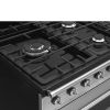 Smeg SY93-1 90cm Dual Fuel Range Cooker - Stainless Steel