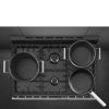 Smeg SY93-1 90cm Dual Fuel Range Cooker - Stainless Steel