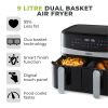Tower T17088 9l Dual Basket Air Fryer