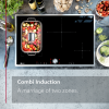 Neff T58FHW1L0 80cm Wide Induction Hob