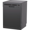 Indesit IN2FE13CNO7BUK Freestanding Dishwasher with Push&Go in Black