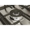 Indesit THP751WIXI1 75cm 5 Burner Gas Hob on Cast Iron Supports - Inox