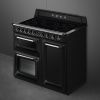 Smeg TR103IBL2 100cm Victoria Electric Range Cooker Black
