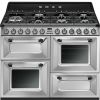 Smeg TR4110X-1 110cm Victoria Dual Fuel Range Cooker Stainless Steel