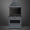 Smeg TR90GR Dual Fuel Range Cooker