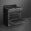 Smeg TR90GR Dual Fuel Range Cooker