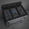 Smeg TR90GR Dual Fuel Range Cooker