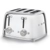 Smeg TSF03SSUK 4-Slice Toaster Stainless