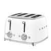 Smeg TSF03WHUK 4-Slice Toaster White