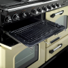 Rangemaster CDL110DFFCR/C Classic Deluxe 110 Dual Fuel Range Cooker – Cream & Chrome