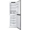 Smeg UKC8174NE 54cm Wide Integrated Fridge No Frost Freezer with Sliding Door Hinge System