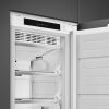 Smeg UKS9F174NE Integrated 177cm High No Frost Freezer with Sliding Door Hinge System