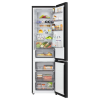 LG GBBS524CEV No Frost, NatureFRESH™ Tall Fridge Freezer, Matte Black C Rated