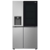 LG GSGV80PYLL 635L InstaView™ American Style Side-By-Side Fridge Freezer, Prime Silver