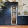 Caple WC1792 Integrated In-Column Triple Zone Wine Cooler Stainless Steel