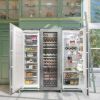 Caple RIF1797 177cm Tall Integrated In-Column Frost Free Freezer - Sliding Hinge System