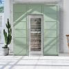 Caple WF1552 Freestanding Triple Zone Wine Cooler Stainless Steel