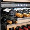 Caple WI6150 Undercounter Built In Dual Zone Wine Cooler Stainless Steel