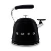 Smeg WKF01BL 2.3 litre, Whistling Kettle in Black