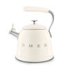 Smeg WKF01CR 2.3 litre, Whistling Kettle in Cream