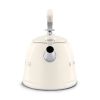Smeg WKF01CR 2.3 litre, Whistling Kettle in Cream