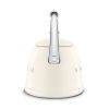 Smeg WKF01CR 2.3 litre, Whistling Kettle in Cream
