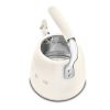 Smeg WKF01CR 2.3 litre, Whistling Kettle in Cream