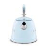 Smeg WKF01PB 2.3 litre, Whistling Kettle in Pastel Blue