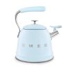 Smeg WKF01PB 2.3 litre, Whistling Kettle in Pastel Blue