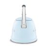 Smeg WKF01PB 2.3 litre, Whistling Kettle in Pastel Blue