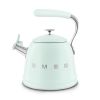 Smeg WKF01PG 2.3 litre, Whistling Kettle in Pastel Green