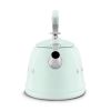 Smeg WKF01PG 2.3 litre, Whistling Kettle in Pastel Green