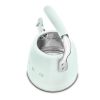 Smeg WKF01PG 2.3 litre, Whistling Kettle in Pastel Green