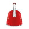 Smeg WKF01RD 2.3 litre, Whistling Kettle in Red