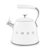 Smeg WKF01WH 2.3 litre, Whistling Kettle in White