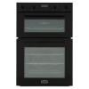 Stoves ST BI902MFCT BLK Built-In Electric Double Oven, A Rated - Black