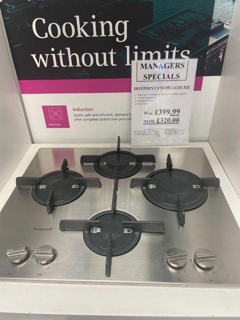 Hotpoint FTGHL641DIXH Gas Hob