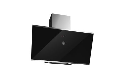 Bertazzoni KV90MOD1NA 90cm Wide Angled Hood - Black Glass - A+ Rated