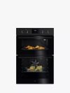 AEG OU5NP20B Built-In Double Oven in Black, A Rated